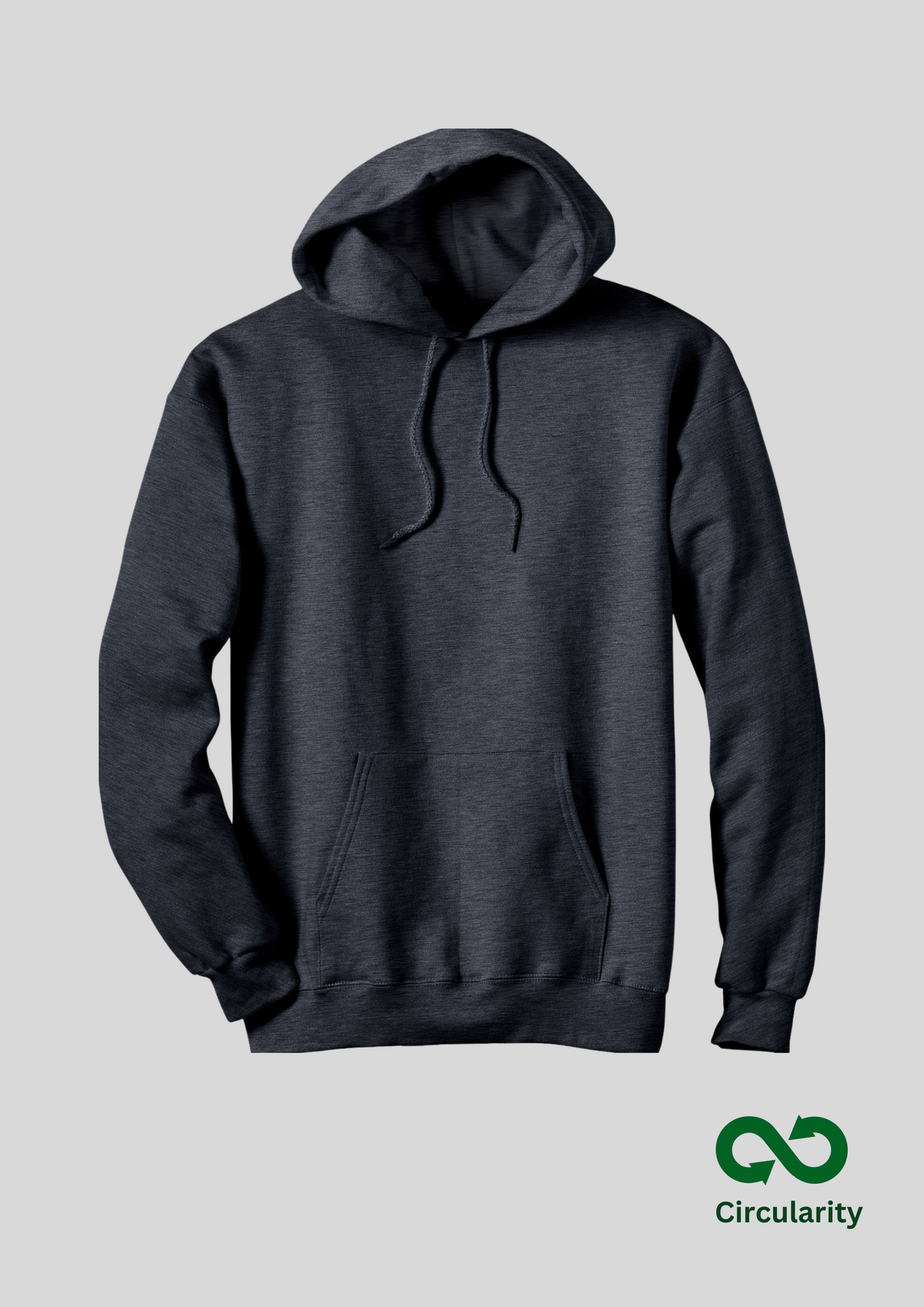 100% Recycled Unisex Hoodies - Charcoal Melange