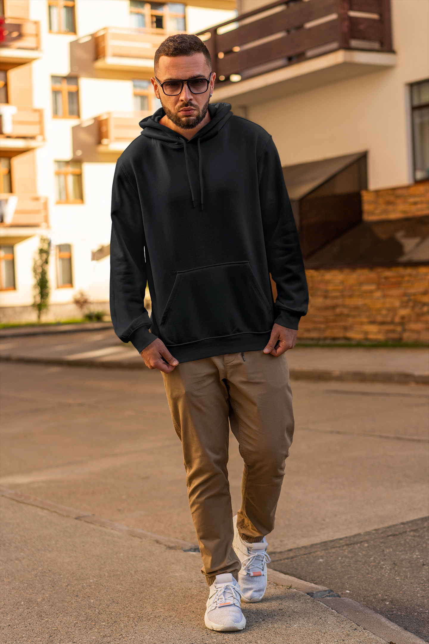 100% Recycled Unisex Hoodies - Active Black